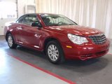 2008 Inferno Red Crystal Pearl Chrysler Sebring LX Convertible #21212431