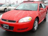 2009 Victory Red Chevrolet Impala LS #21212195