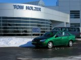 2002 Grabber Green Metallic Ford Focus SE Sedan #2105680