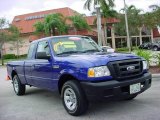 Sonic Blue Metallic Ford Ranger in 2006