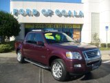 2007 Dark Cherry Metallic Ford Explorer Sport Trac Limited 4x4 #2106823