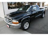 2002 Black Dodge Dakota SLT Club Cab #21236513