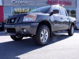 2010 Smoke Metallic Nissan Titan PRO-4X Crew Cab 4x4 #21236574