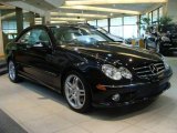 2009 Black Mercedes-Benz CLK 550 Coupe #21224481