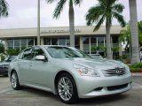 2007 Liquid Platinum Metallic Infiniti G 35 S Sport Sedan #21221478