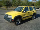 Yellow Chevrolet Tracker in 2002