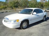 1998 White Pearl Metallic Lincoln Town Car Executive #21309717