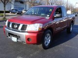 2007 Red Brawn Nissan Titan SE King Cab #21287004