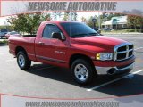 2005 Flame Red Dodge Ram 1500 ST Regular Cab #21360371