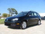 2010 Black Volkswagen Jetta TDI SportWagen #21353401