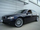 2007 Monaco Blue Metallic BMW 7 Series 750Li Sedan #21371545