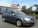 2008 Platinum Grey Metallic Volkswagen Jetta SE Sedan #21375338