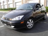 2002 Pitch Black Ford Focus ZX3 Coupe #21384792