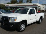 2007 Super White Toyota Tacoma Regular Cab #21381367