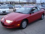 2000 Medium Red Saturn S Series SC1 Coupe #21383768