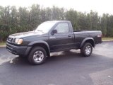 1999 Black Emerald Nissan Frontier XE Regular Cab 4x4 #21381987