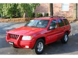 1999 Flame Red Jeep Grand Cherokee Limited 4x4 #21382642
