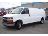 2010 Chevrolet Express 3500 Extended Work Van Data, Info and Specs