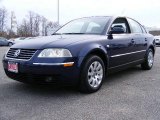 2003 Indigo Blue Pearl Volkswagen Passat GLS Sedan #21378112