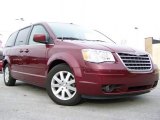 2008 Deep Crimson Crystal Pearlcoat Chrysler Town & Country Touring #21370602