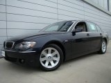 2007 Monaco Blue Metallic BMW 7 Series 750Li Sedan #21371564