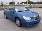 2008 Marathon Blue Pearl Chrysler Sebring Limited Convertible #21366898