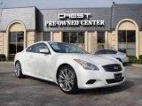 2008 Ivory Pearl White Infiniti G 37 S Sport Coupe #21384670