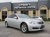 2008 Liquid Platinum Silver Infiniti G 35 Sedan #21384653