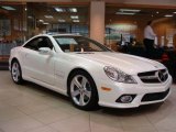 2009 Diamond White Metallic Mercedes-Benz SL 550 Roadster #21370331