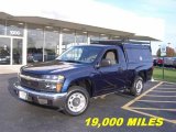 2007 Imperial Blue Metallic Chevrolet Colorado Work Truck Regular Cab #21457267