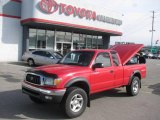 Radiant Red Toyota Tacoma in 2001