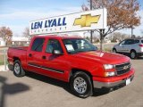 2006 Victory Red Chevrolet Silverado 1500 LT Crew Cab #21506190