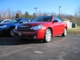 2010 Inferno Red Crystal Pearl Chrysler Sebring Touring Convertible #21516868