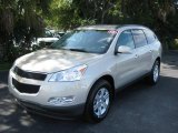 2010 Gold Mist Metallic Chevrolet Traverse LT #21503831