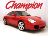 2003 Guards Red Porsche 911 Carrera 4S Coupe #21500946