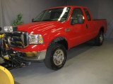 2007 Red Clearcoat Ford F250 Super Duty XL SuperCab 4x4 #21512110