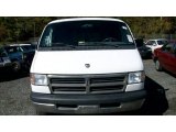 1995 Bright White Dodge Ram Van 2500 Cargo CNG Vehicle #21516560