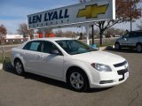 2008 White Chevrolet Malibu LS Sedan #21506207