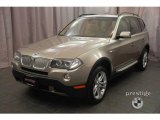 2008 Platinum Bronze Metallic BMW X3 3.0si #2146664