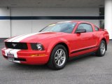 2005 Torch Red Ford Mustang V6 Premium Coupe #21511695