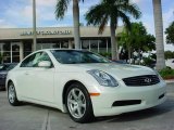 2007 Ivory Pearl Infiniti G 35 Coupe #21496466