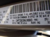 2010 Nitro Color Code for Light Sandstone Metallic - Color Code: PKG