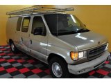 Harvest Gold Metallic Ford E Series Van in 2000