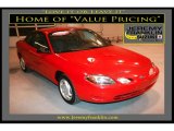 2002 Bright Red Ford Escort ZX2 Coupe #21560946