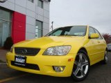 2001 Lexus IS Solar Yellow