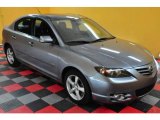 2005 Titanium Gray Metallic Mazda MAZDA3 s Sedan #21571969