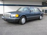 Nautical Blue Metallic Mercedes-Benz S Class in 1986