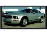 2008 Brilliant Silver Metallic Ford Mustang V6 Deluxe Coupe #21577873