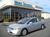 2007 Alabaster Silver Metallic Honda Civic EX Sedan #21567281