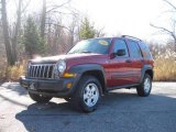 2006 Inferno Red Pearl Jeep Liberty Sport 4x4 #21575180